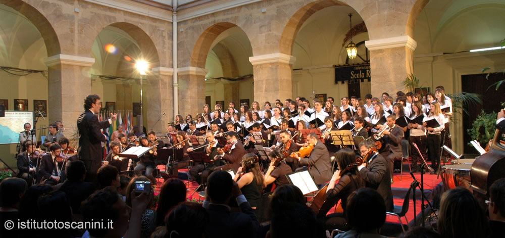Orchestra e coro dell'ISSM Toscanini di Ribera - Concerto presso la Provincia di Agrigento